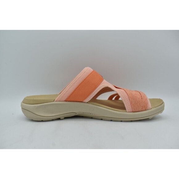 Merrell Womens Size 11 District 4 Peach Slip On Slide Sandals Shoes - Picture 7 of 12